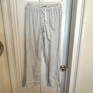 J. Crew mercantile gingham print pajama pants